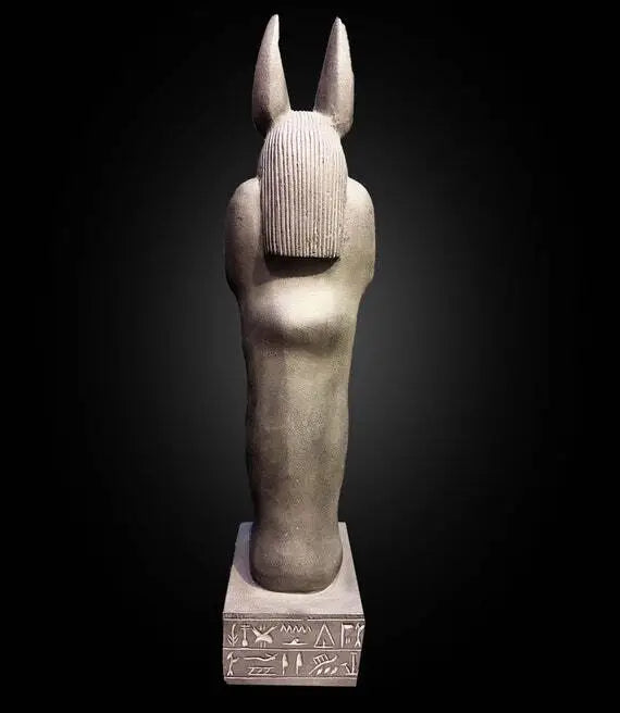 Carved Anubis Ushabti - Exquisite Stone Craftsmanship