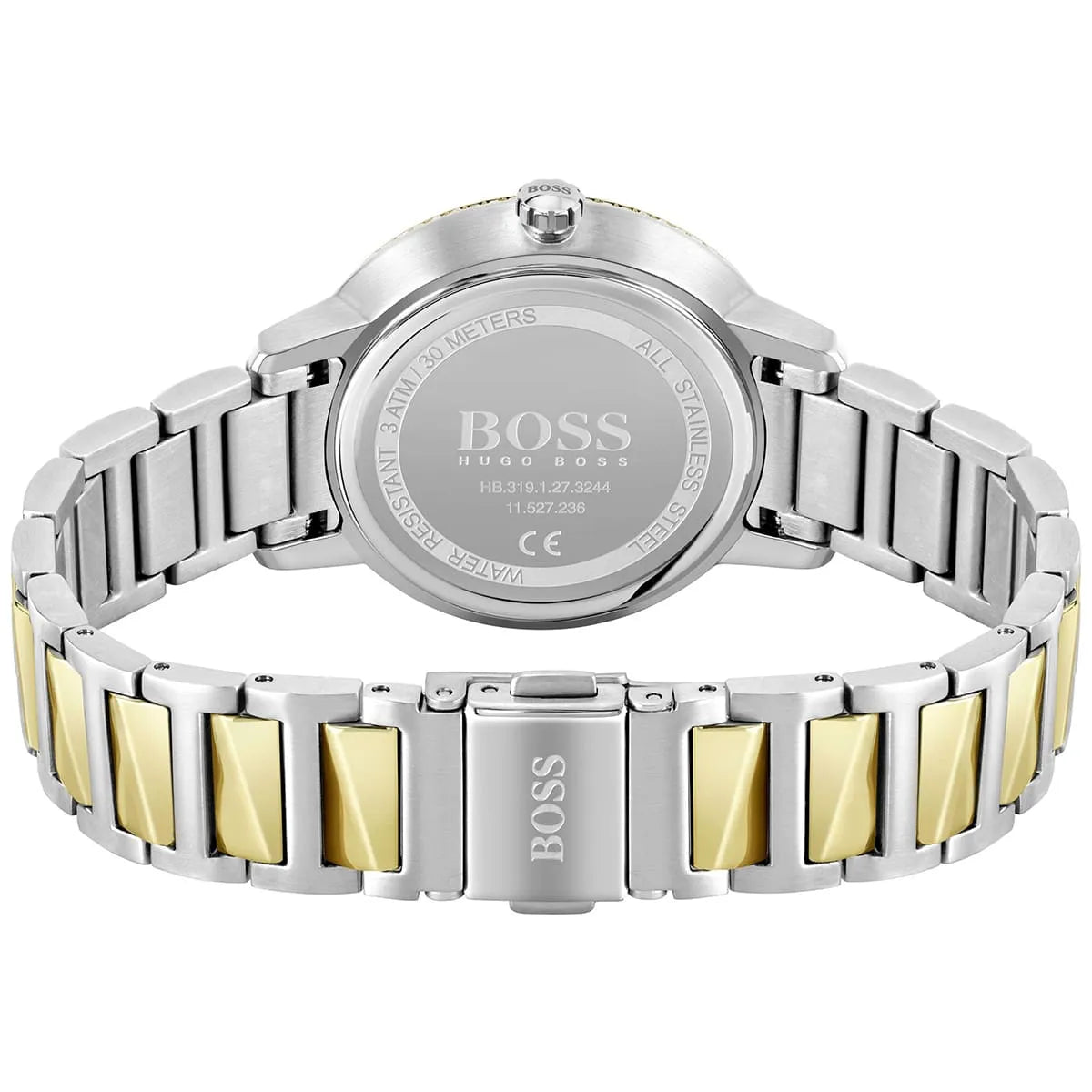 Hugo Boss Signature Watch 1502568 – Silver and Gold Metal Strap – Wanna ...