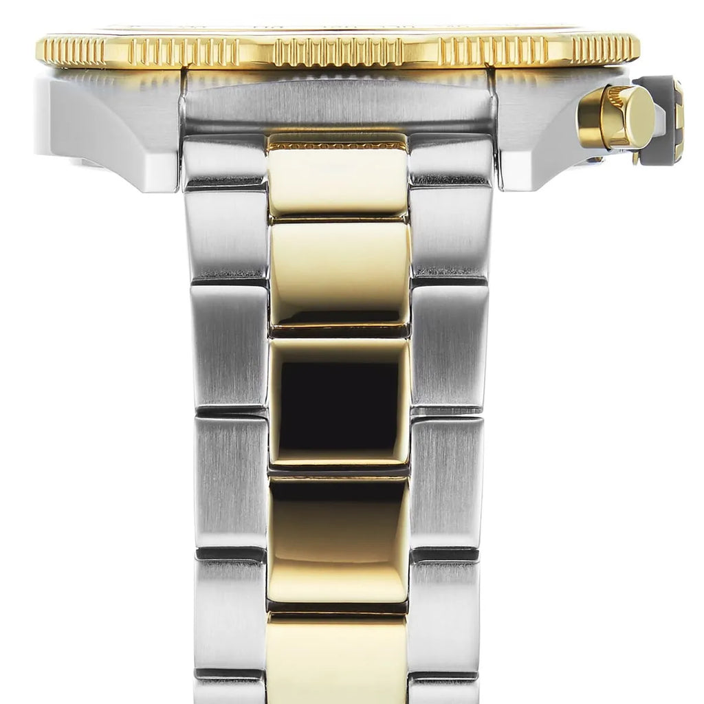 Hugo Boss Energy Men's Watch 1513974 - Silver and Gold Metal Strap