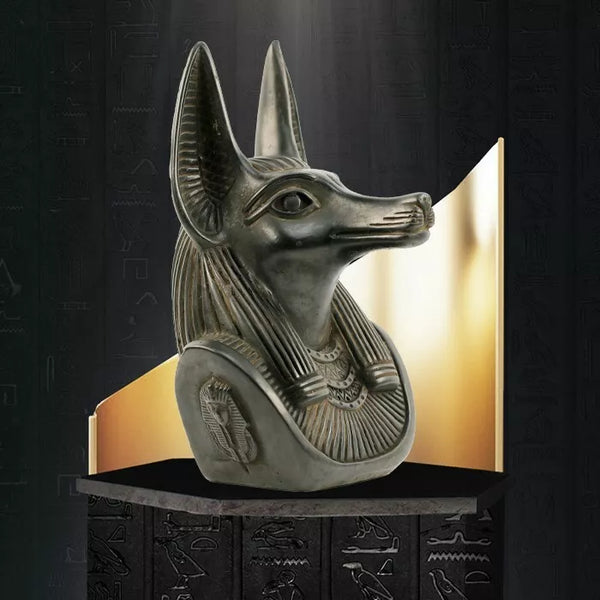 8 KG Head of Ancient Egyptian God (Anubis) the God of Mummification and healing