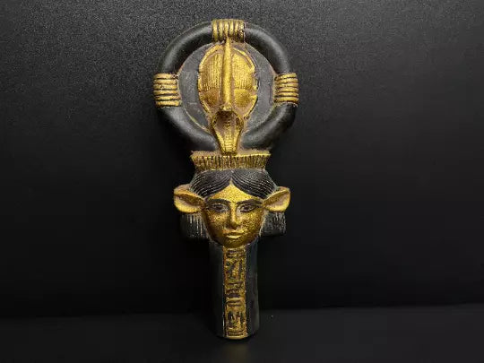 Amazing Egyptian ANKH (Key of life) of HATHOR goddess