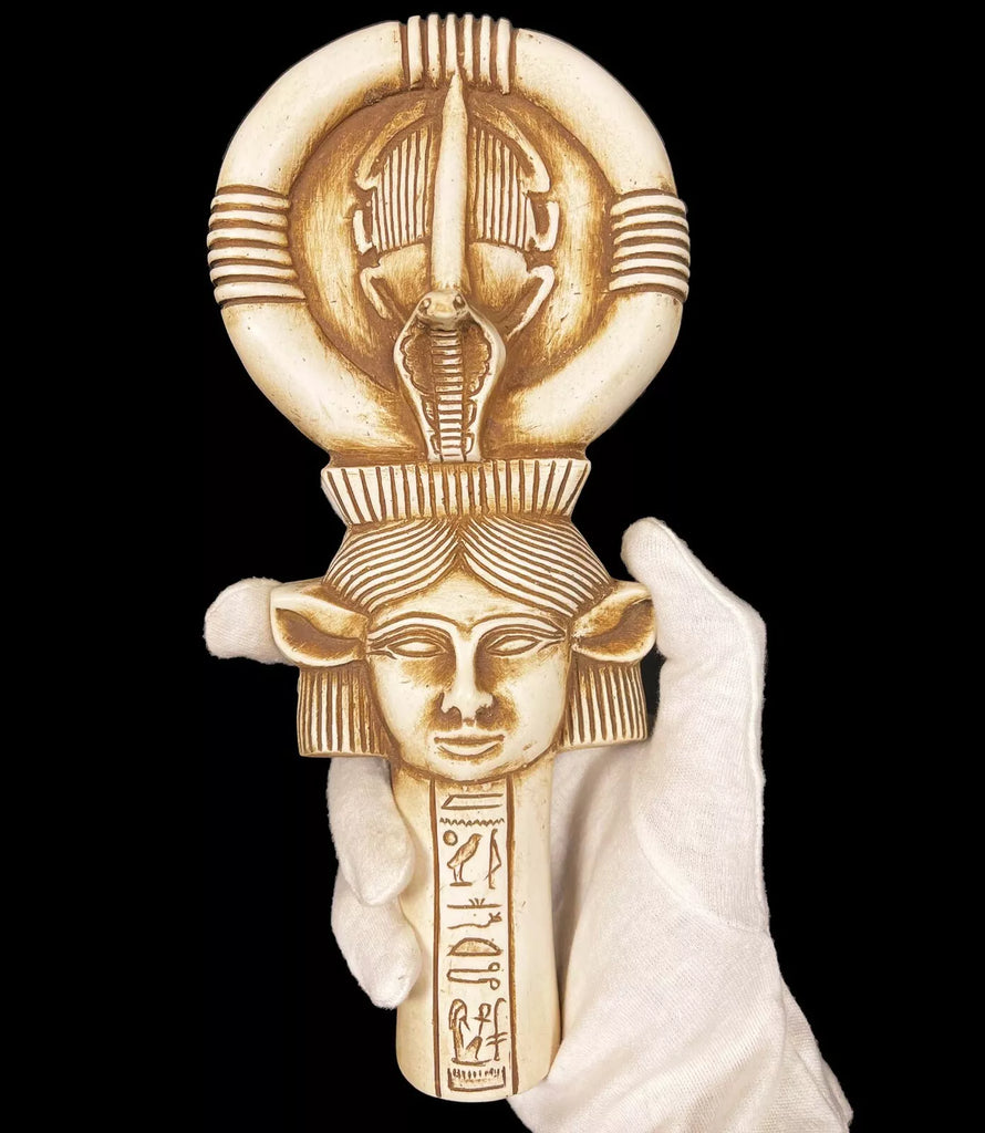 Amazing Egyptian ANKH (Key of life) of HATHOR goddess of the sky