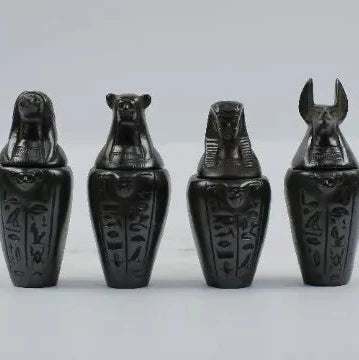 Canopic jars (The Four organs Jars)