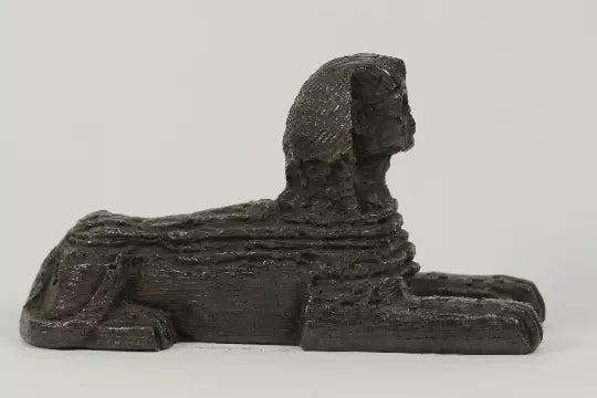 Unique Ancient Egyptian hand made SPHINX with the beautiful touching