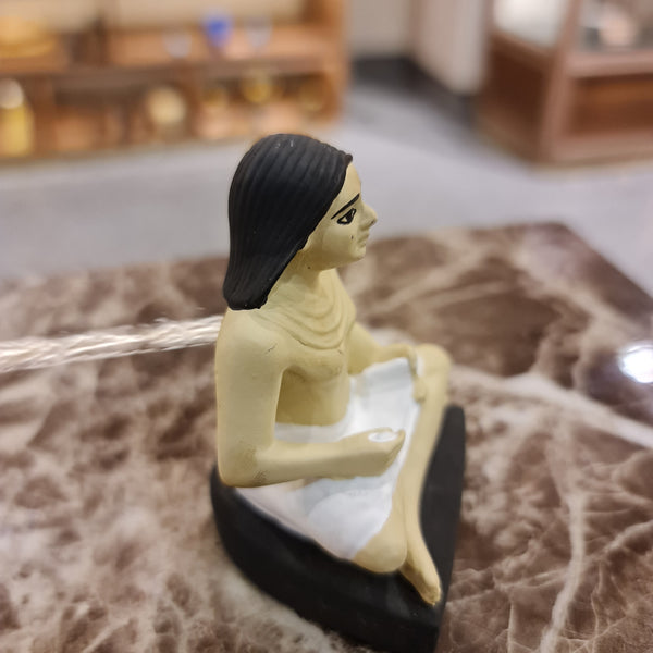 Small Replica of an Ancient Egyptian Seated Scribe Statue