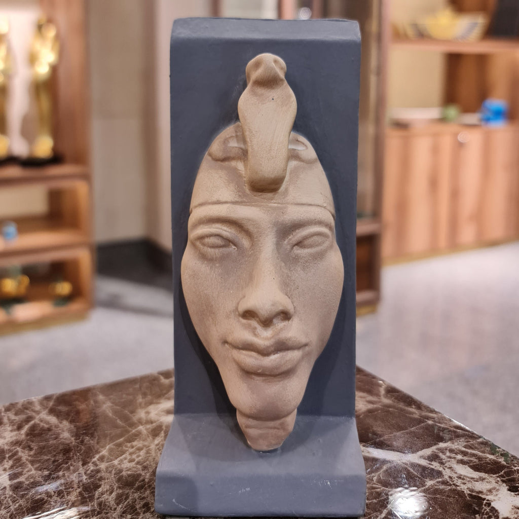 King Akhenaten's Face Sculpture, Ancient Egyptian