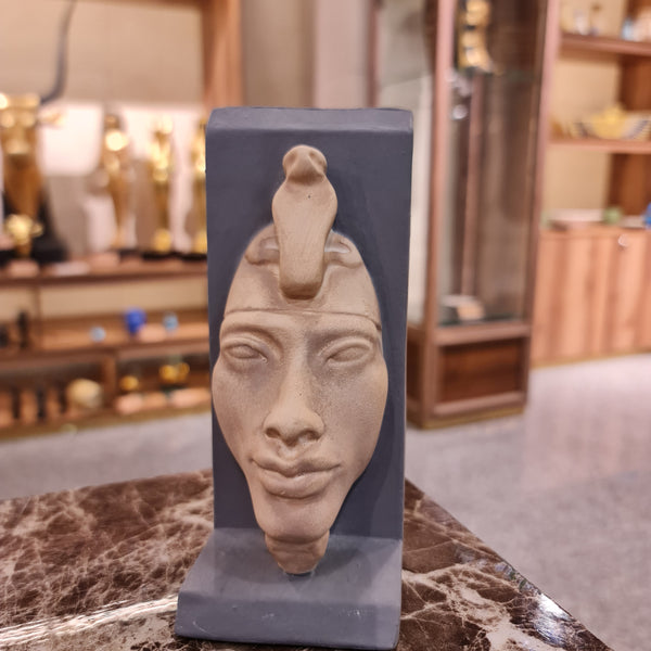 King Akhenaten's Face Sculpture, Ancient Egyptian