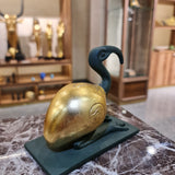 Thoth ibis-form statue museum reproduction, top view