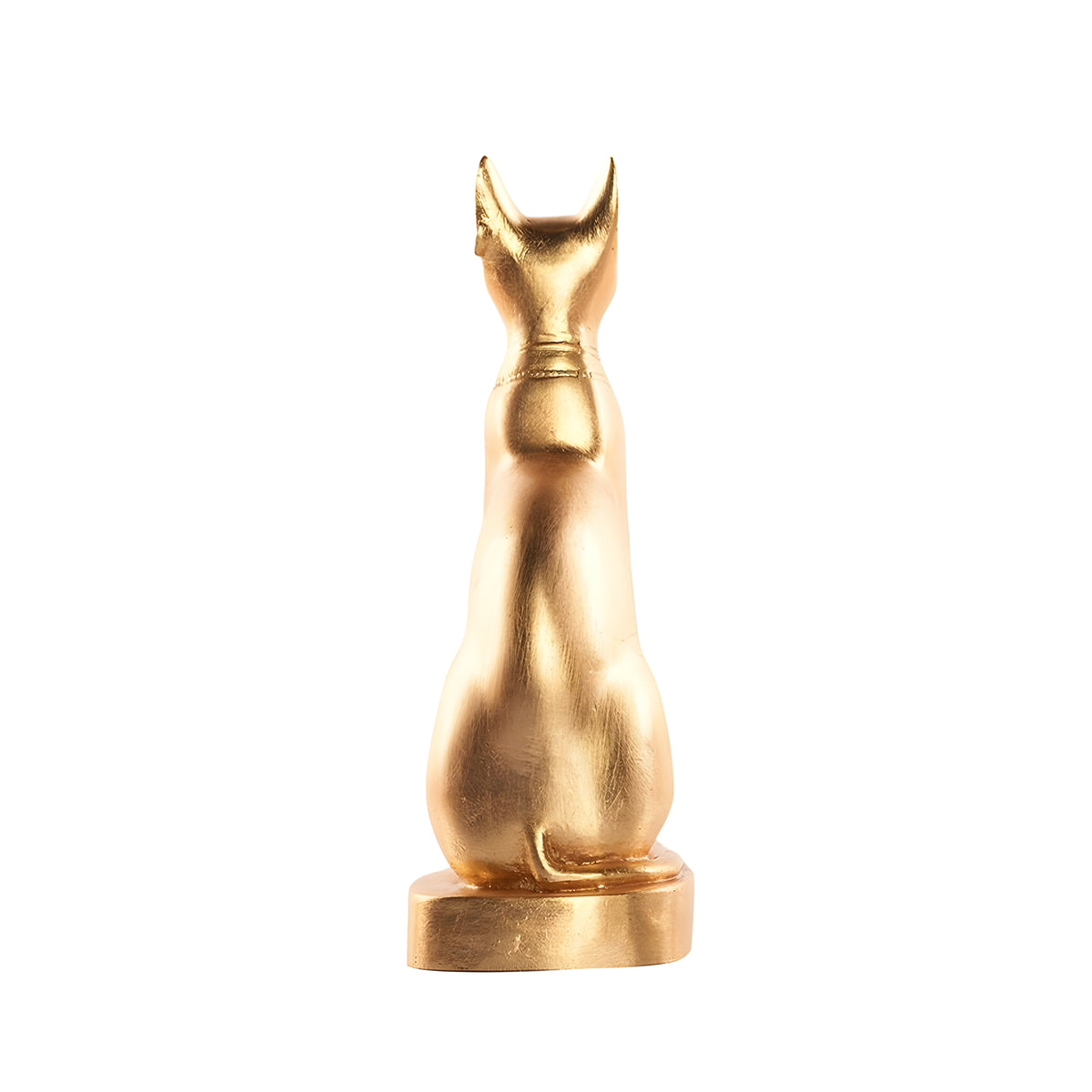 Golden Egyptian Goddess Bastet, Museum Reproduction with Certificate