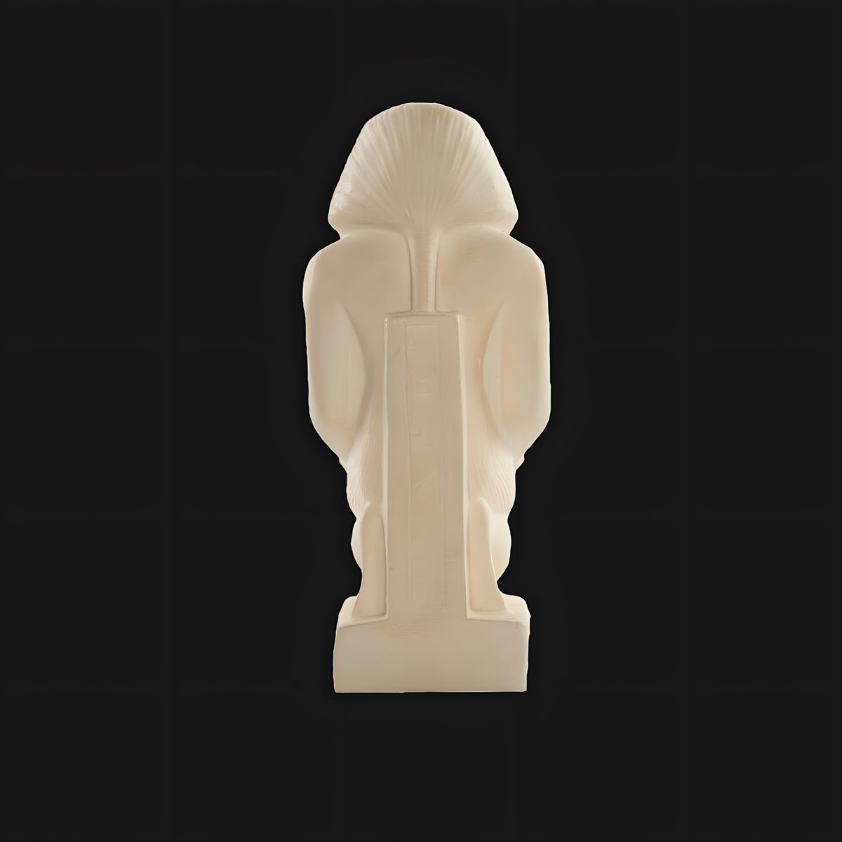 Egyptian Pharaoh Kneeling King Statue