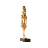 Isis Statue with Sun Disk, Museum Reproduction with Certificate