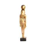 Isis Statue with Sun Disk, Museum Reproduction with Certificate