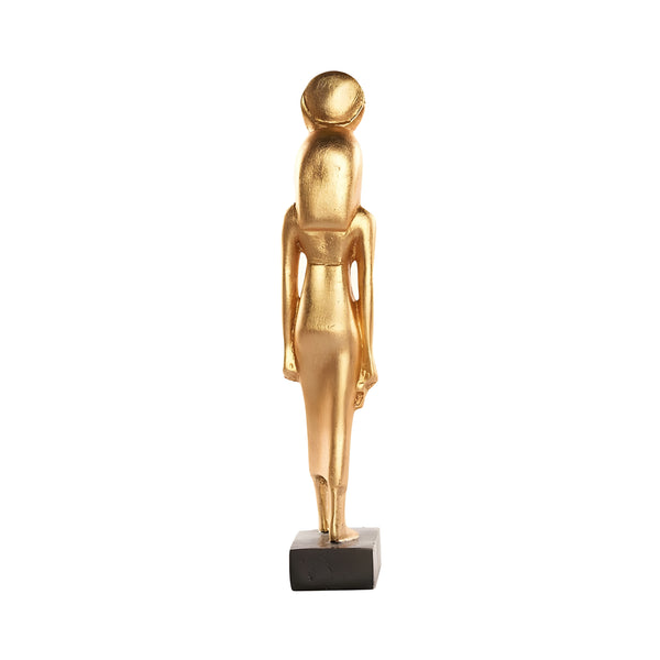 Isis Statue with Sun Disk, Museum Reproduction with Certificate