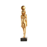 Isis Statue with Sun Disk, Museum Reproduction with Certificate