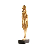Isis Statue with Sun Disk, Museum Reproduction with Certificate