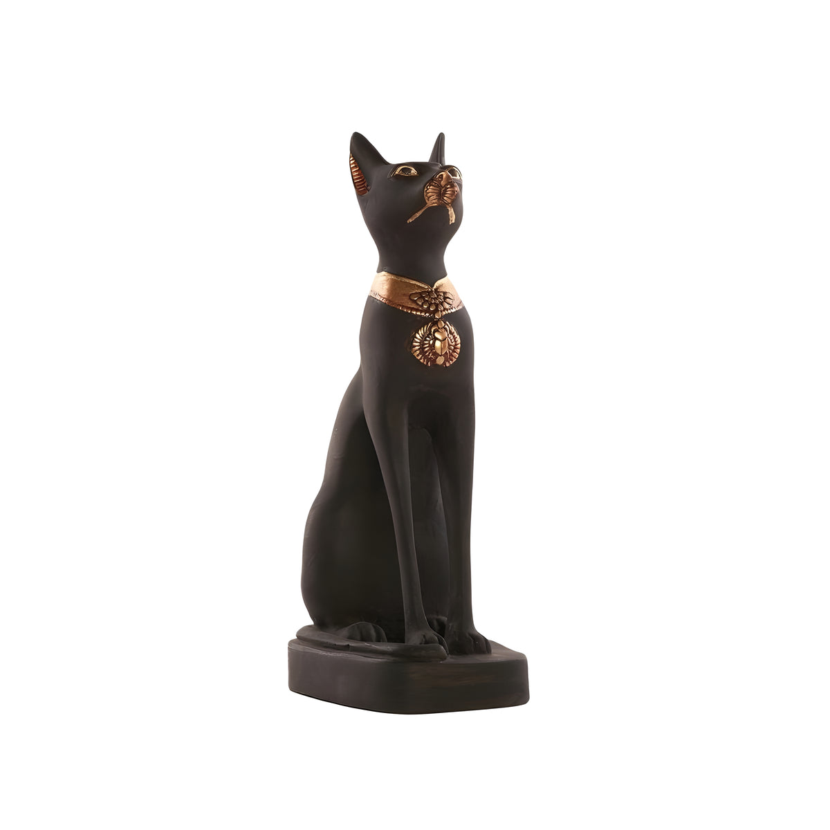 Black and Gold Egyptian Goddess Bastet