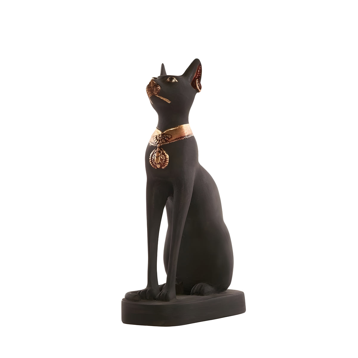 Black and Gold Egyptian Goddess Bastet