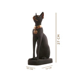 Black and Gold Egyptian Goddess Bastet