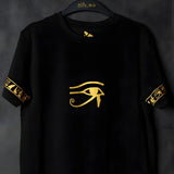 Black Ancient Egypt T-Shirt, Eye of Horus