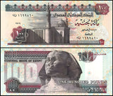 Egypt 100 Pounds Banknote – Pyramids & the Great Sphinx of Giza