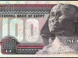 Egypt 100 Pounds Banknote – Pyramids & the Great Sphinx of Giza