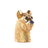 Cheetah Head Statue — Museum Reproduction (Tutankhamun Treasures Style)
