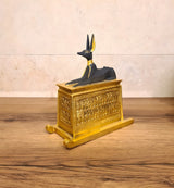 Egyptian God Anubis Collectible Statue (Small Size)