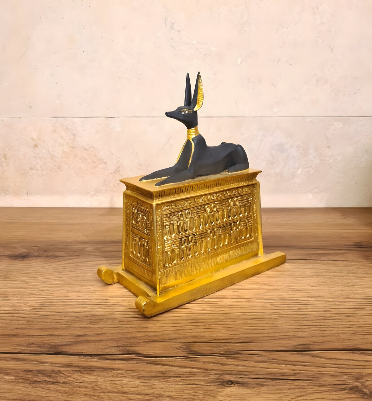 Egyptian God Anubis Collectible Statue (Small Size)
