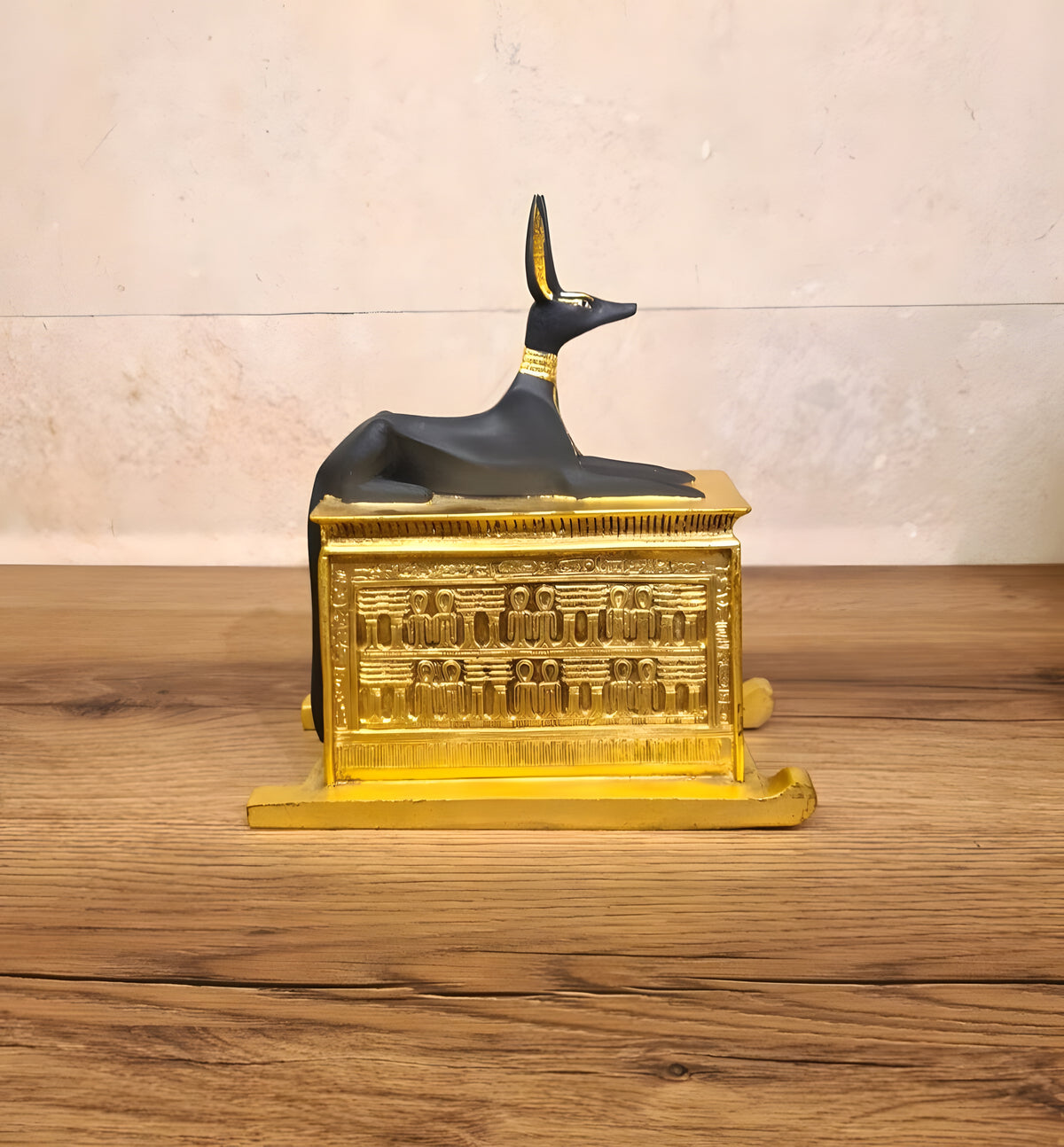 Egyptian God Anubis Collectible Statue (Small Size)