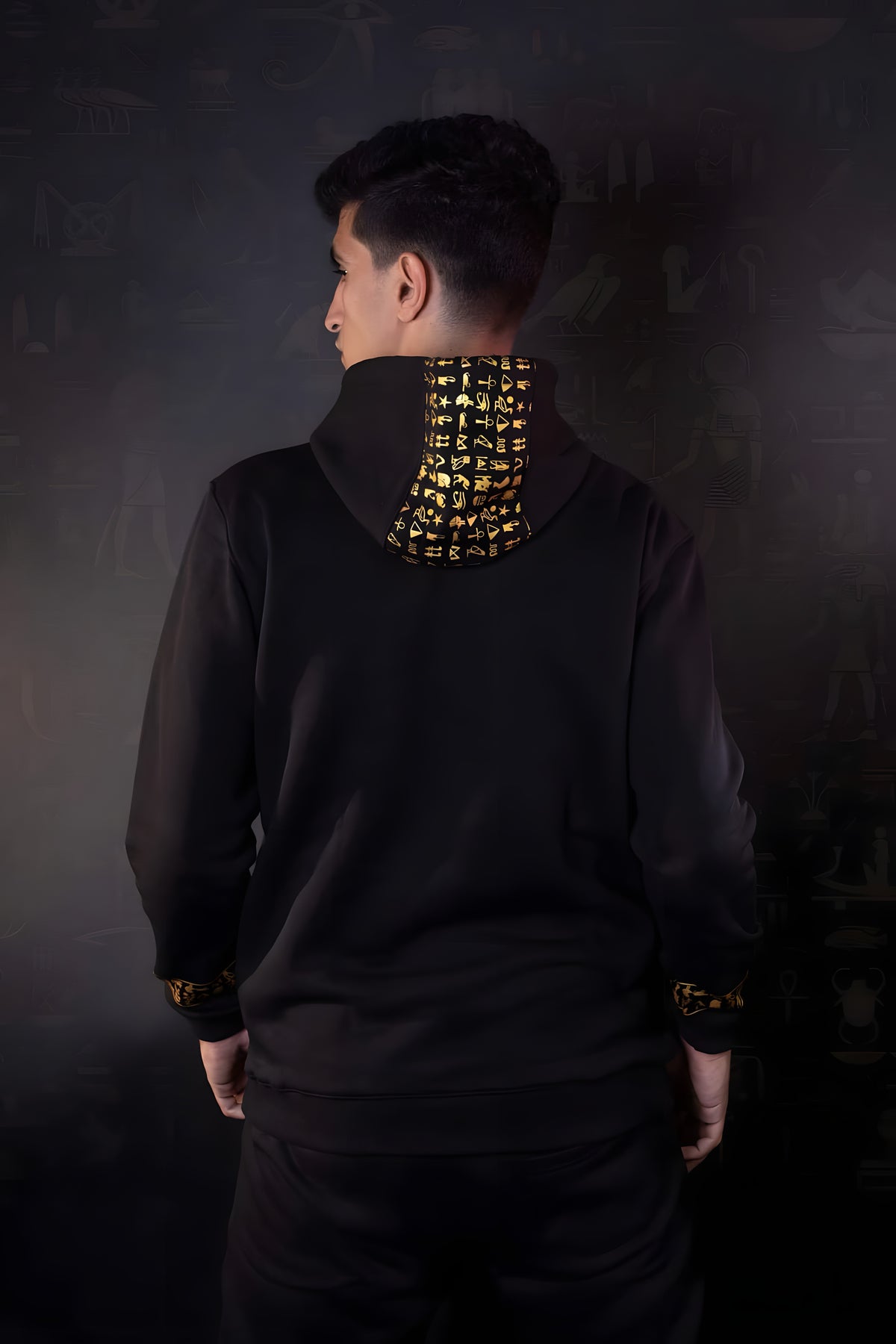 Ankh Black Hoodie