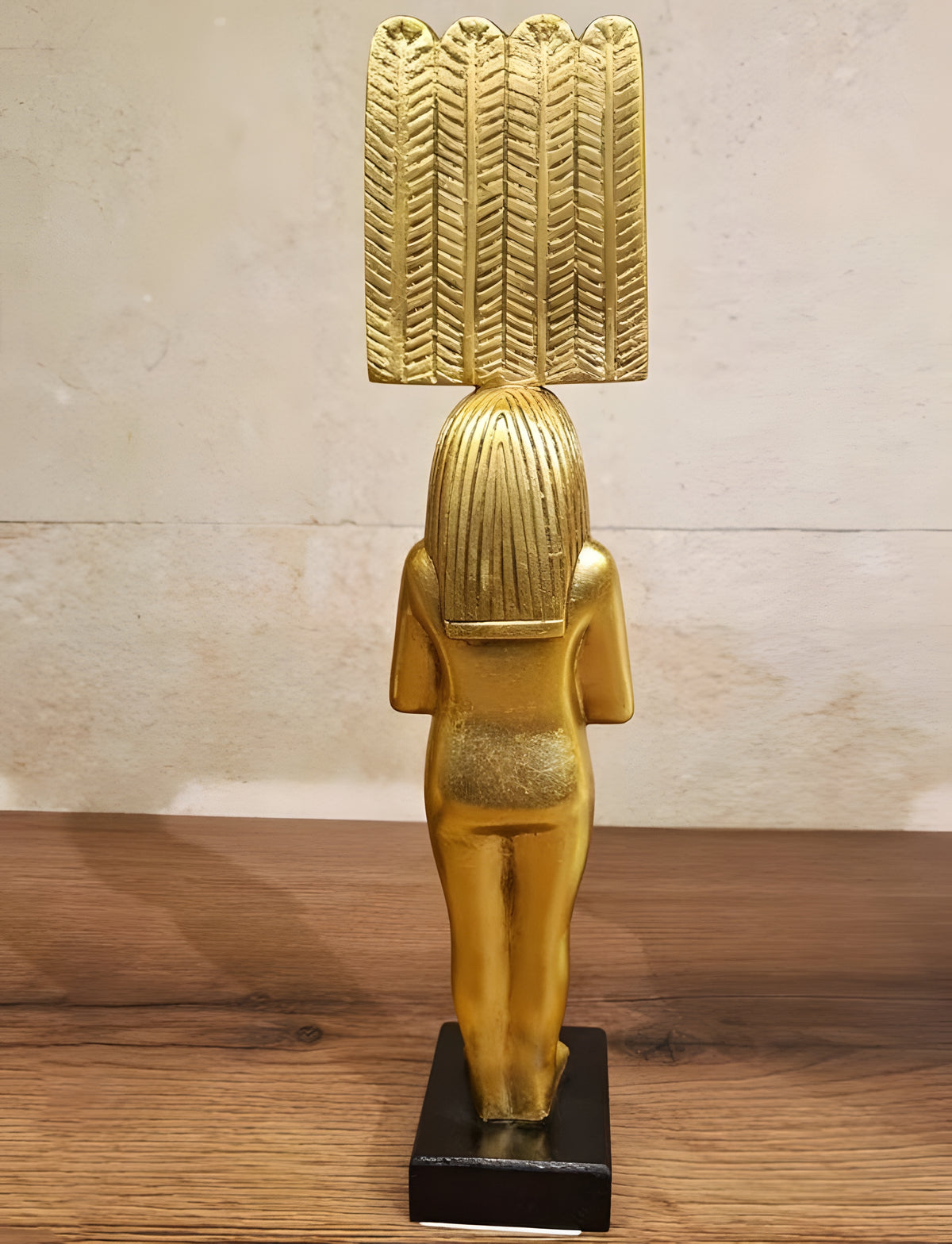 Egyptian Princess Merit-Amun Golden Statue