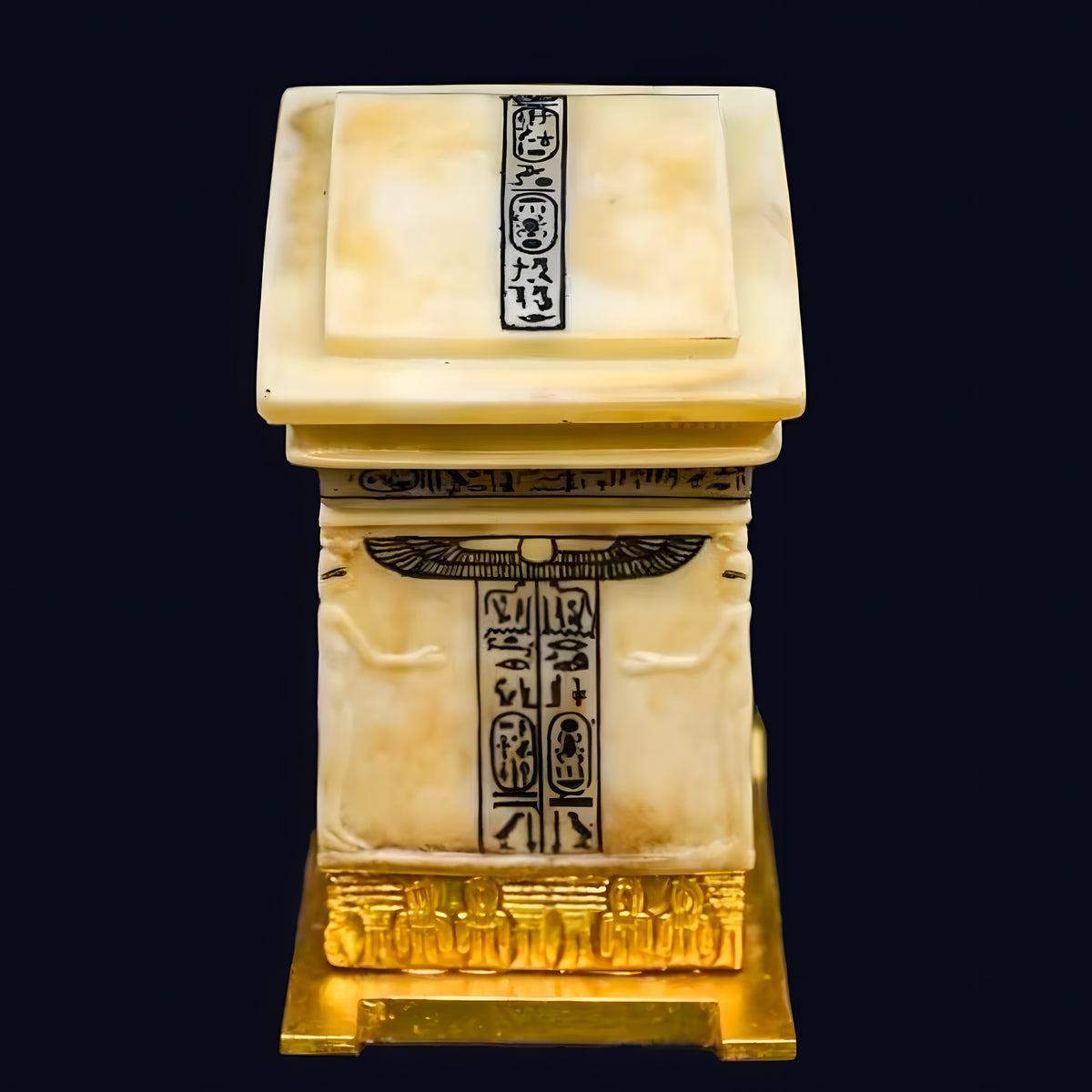 Canopic Jars and canopic vessels of King Tutankhamun
