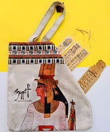 Egyptian Queen Cleopatra Handmade Tote Bag