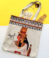 Egyptian Queen Cleopatra Handmade Tote Bag