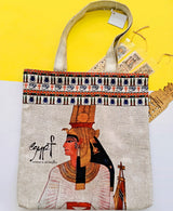 Egyptian Queen Cleopatra Handmade Tote Bag