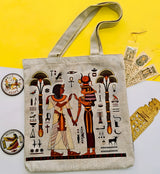 Ancient Egyptian Shoulder Handmade Tote Bag