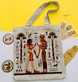 Ancient Egyptian Shoulder Handmade Tote Bag