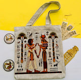 Ancient Egyptian Shoulder Handmade Tote Bag