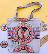Egyptian Queen Nefertiti Handmade Tote Bag