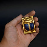 Beautiful Scarab-symbol of good luck , Handmade (Small size)
