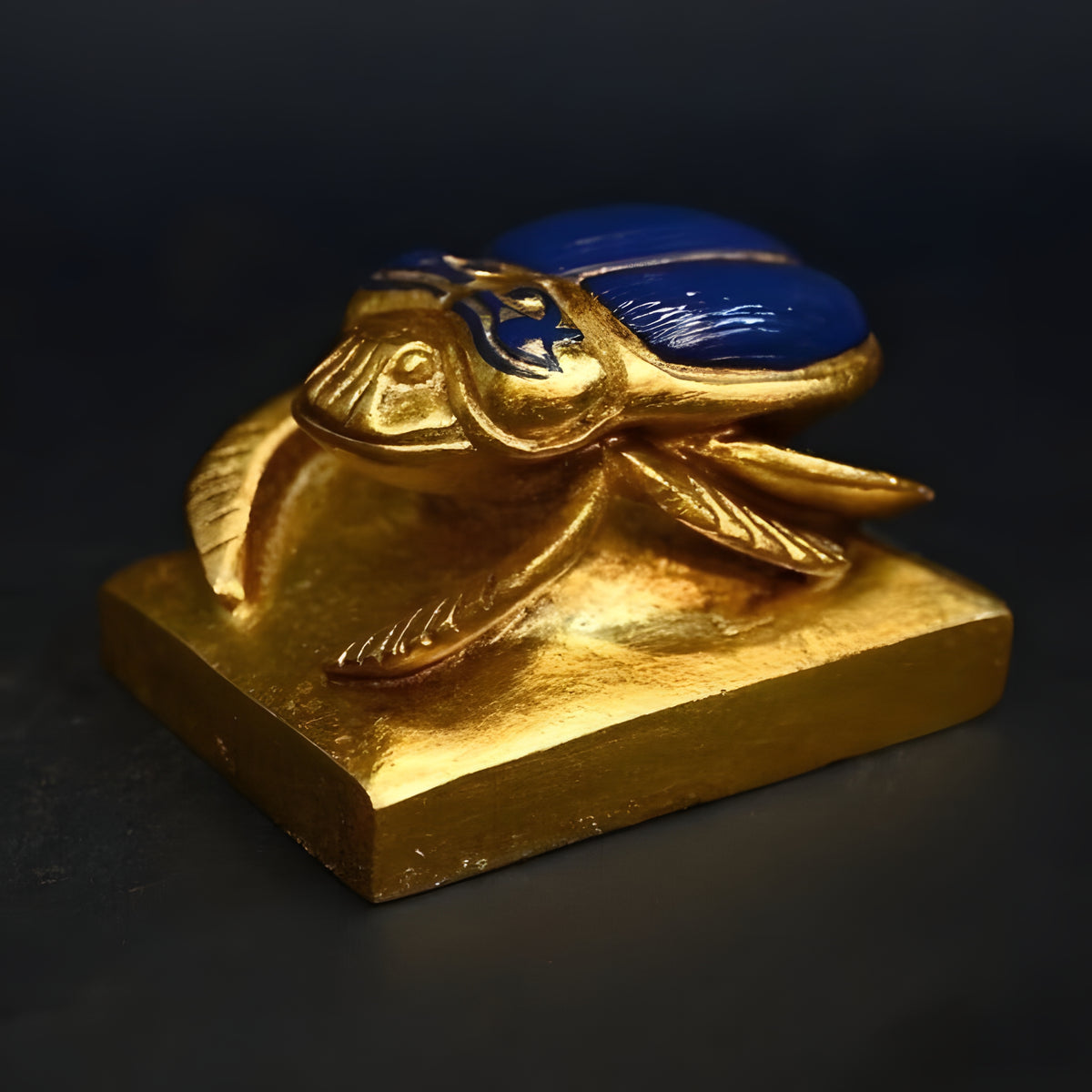 Beautiful Scarab-symbol of good luck , Handmade (Small size)