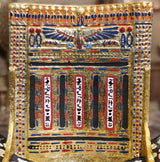 Ceremonial Throne of King Tutankhamun, Gilded Replica (Style 1)