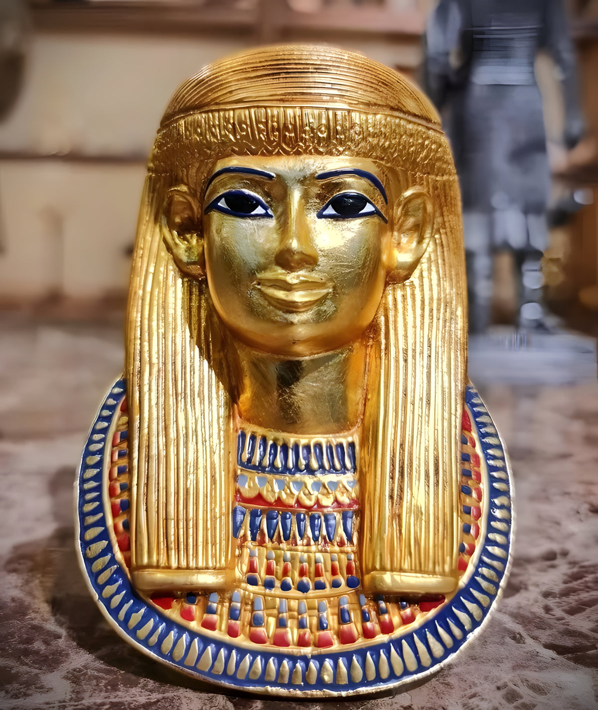 Funerary Mask of Thuya, Museum Reproduction