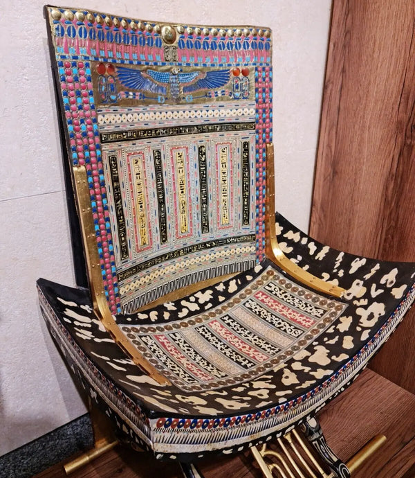 The Ceremonial Throne of The King Tutankhamun (Museum version)