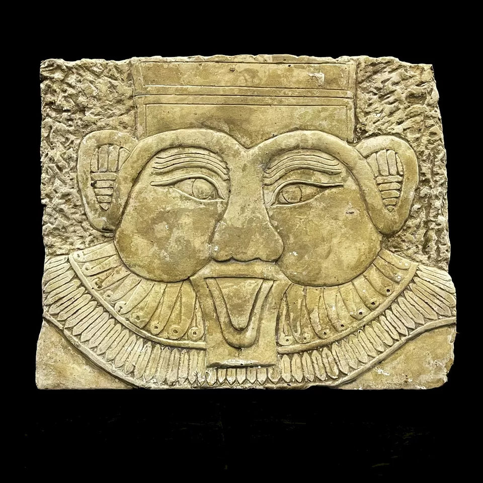 Amazing Bes Art Décor - Wall relief - God Bes - God of joy