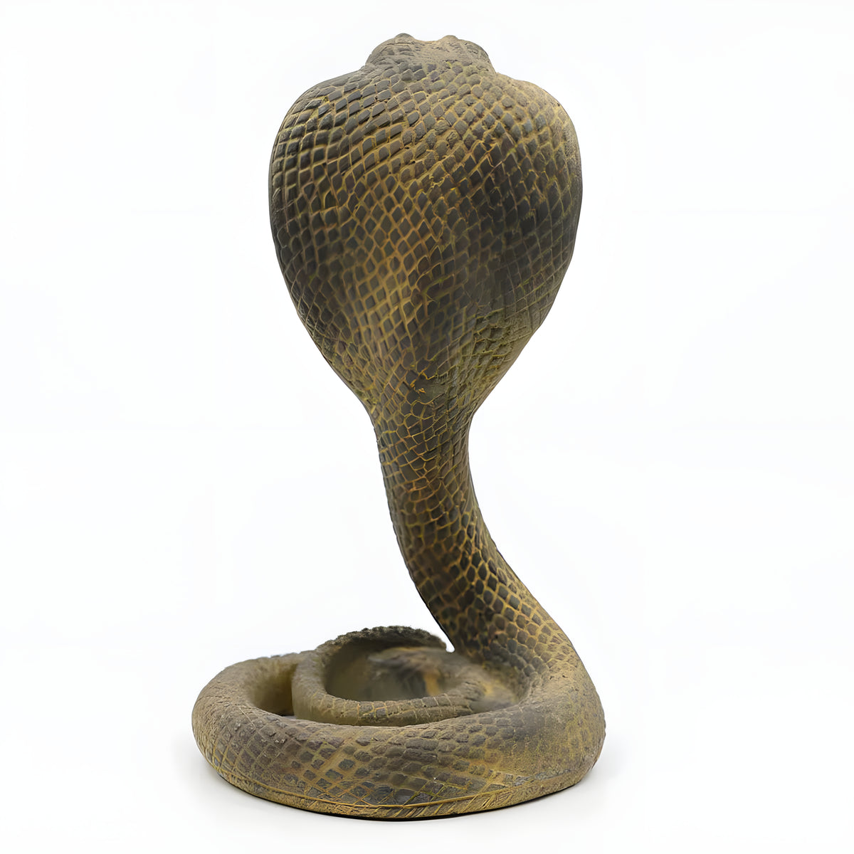 Side view of Apep statue replica
