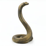 Close-up of serpent head detail on Apep statue