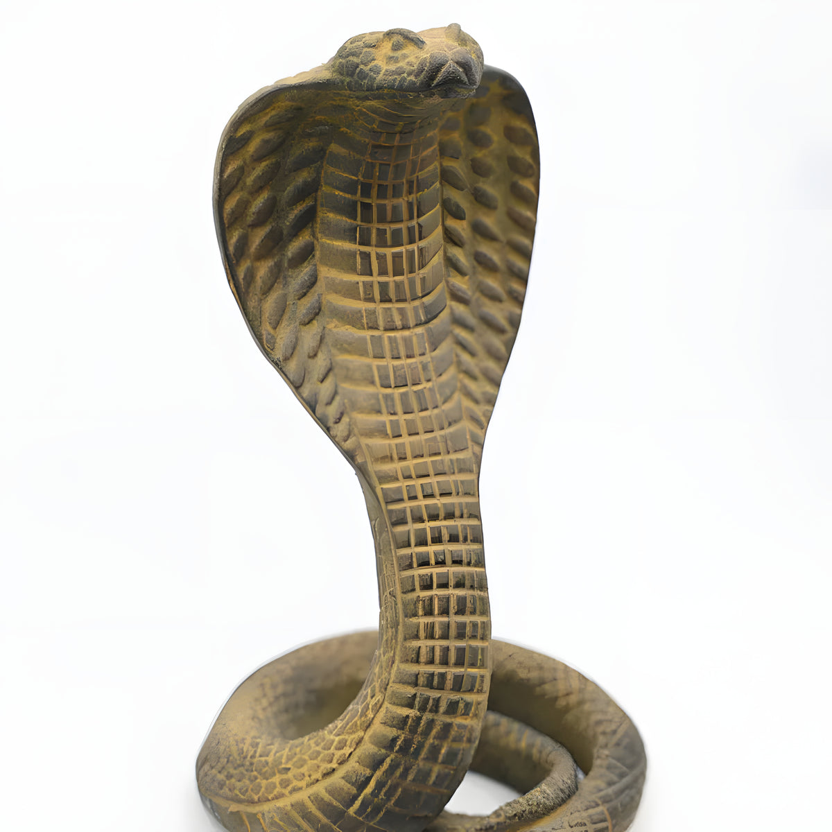 Apep serpent god statue replica, handcrafted museum reproduction