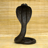 Apep serpent god statue replica, stone museum reproduction
