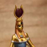 Side view of Isis statue storage box replica